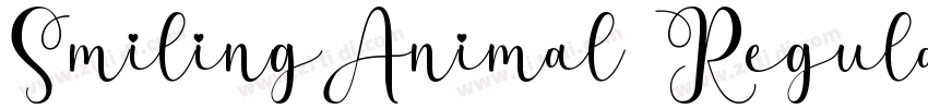 SmilingAnimal Regula字体转换